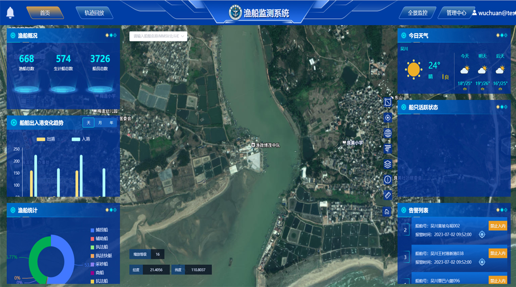 1720437015010 渔船监测系统